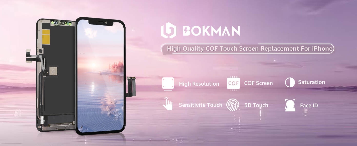 Phone OLED display close-up